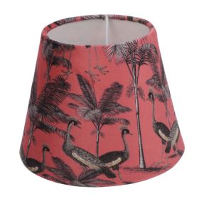 Lampshade Modern Simple Velvet Exquisite Conical Decorative Lampshade For E27 E14 Lamp Head Peacocks (Option: Default)